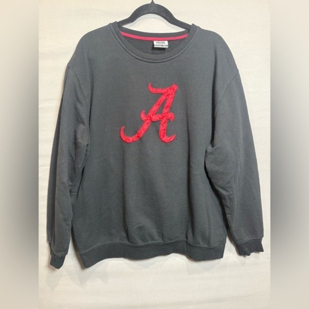 Stadium Athletics Crimson‎ Tide Big A Logo Crewneck Sweatshirt Mens XXL